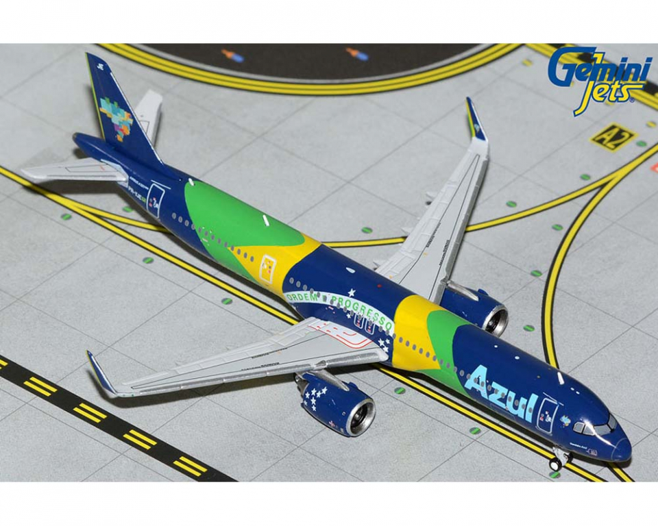 www.JetCollector.com: Azul A321neo Brazilian flag livery PR-YJE 1