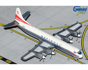 National Airlines L-188 Electra Polished N5017K 1:400 Scale Geminijets GJNAL2136