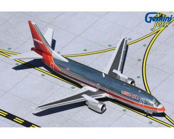 US Air B737-300 Polished N532AU 1:400 GeminiJets GJUSA372
