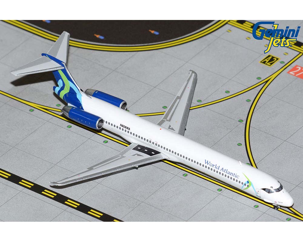 www.JetCollector.com: World Atlantic Airways MD83 N808WA 1:400