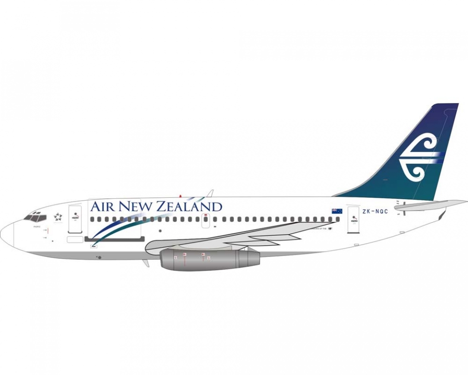 www.JetCollector.com: Air New Zealand B737-200 w/stand ZK-NQC 1