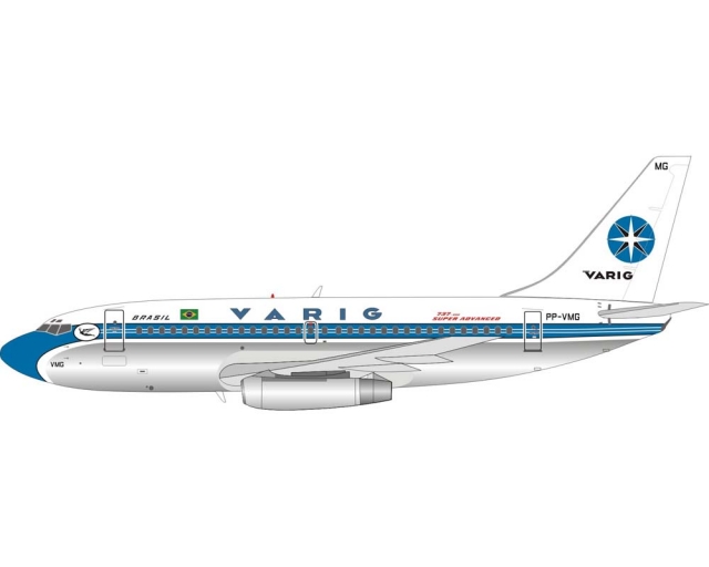 Varig Boeing 737-200 PP-VMG (1:200)