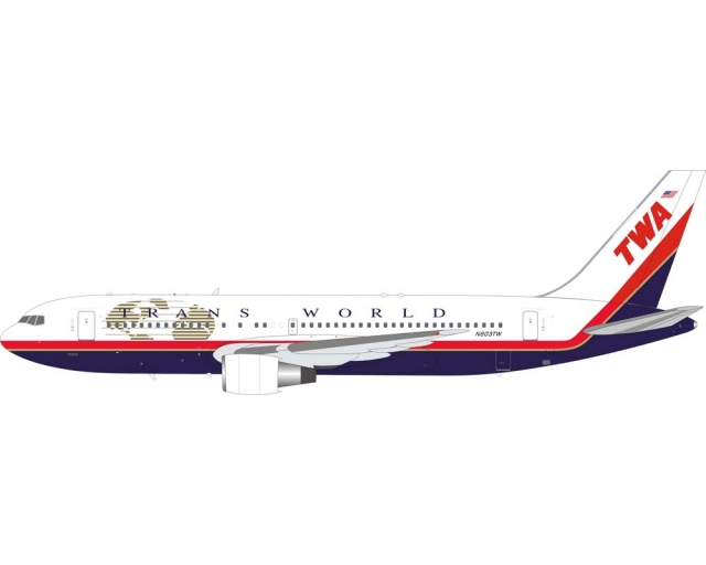 TWA Boeing 767-200 N603TW (1:200)