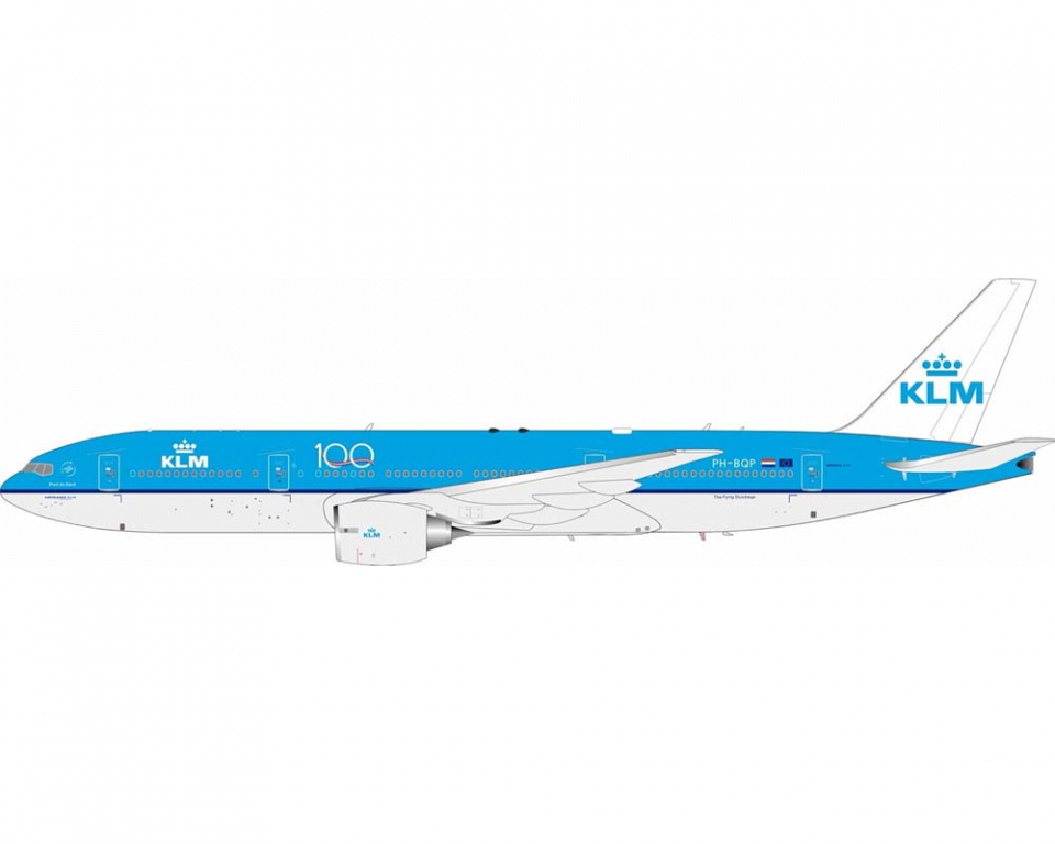 www.JetCollector.com: KLM B777-200ER w/stand PH-BQP 1:200 Scale