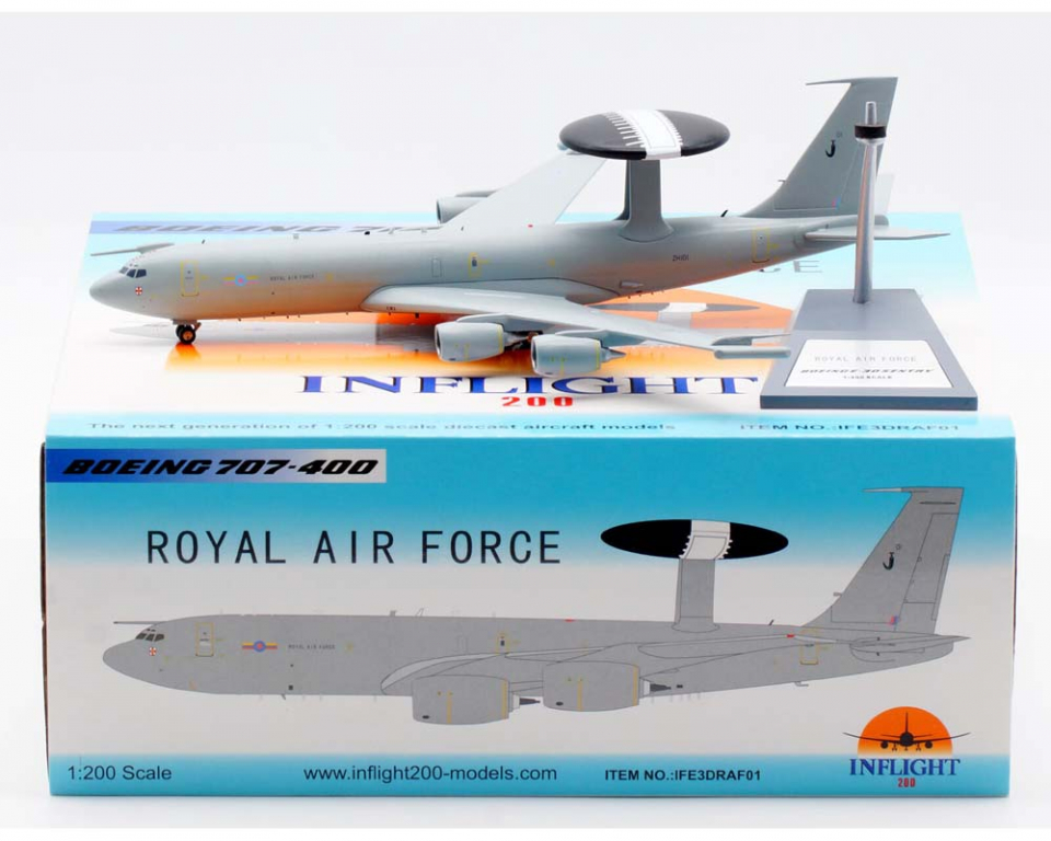 www.JetCollector.com: RAF E3-D Sentry w/stand ZH101 1:200 Scale