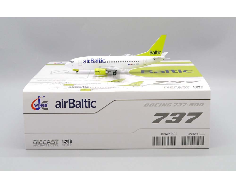 Air Baltic B737-500 YL-BBD 1:200 Scale JC Wings JC2BTI0239
