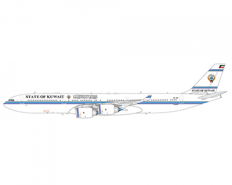 www.JetCollector.com: Kuwait Government A340-500 9K-GBA 1:200