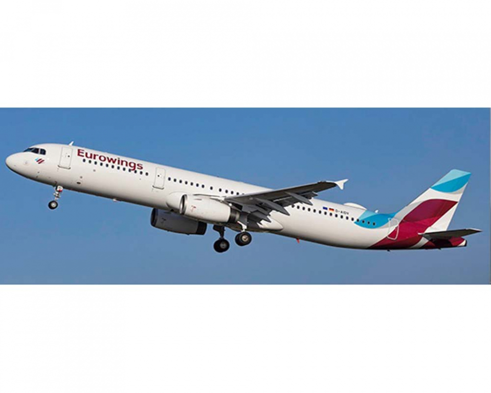 www.JetCollector.com: Eurowings A321 D-AIDV 1:400 Scale JC Wings