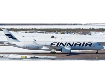 Finnair A350-900 "100th Anniversary", flaps down OH-LWP 1:400 Scale JC Wings JC4FIN0144A