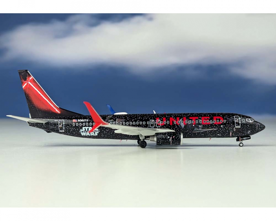 www.JetCollector.com: United Airlines B737-800 SW Livery 1:400