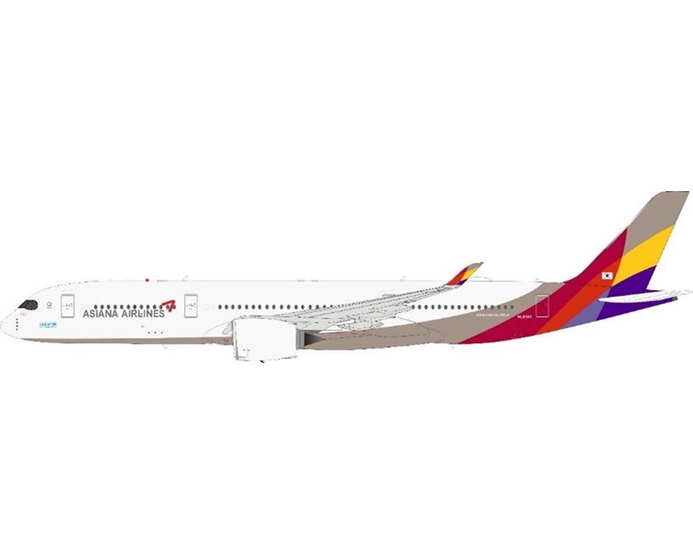 www.JetCollector.com: Asiana A350-900 Limited, w/stand HL8383 1