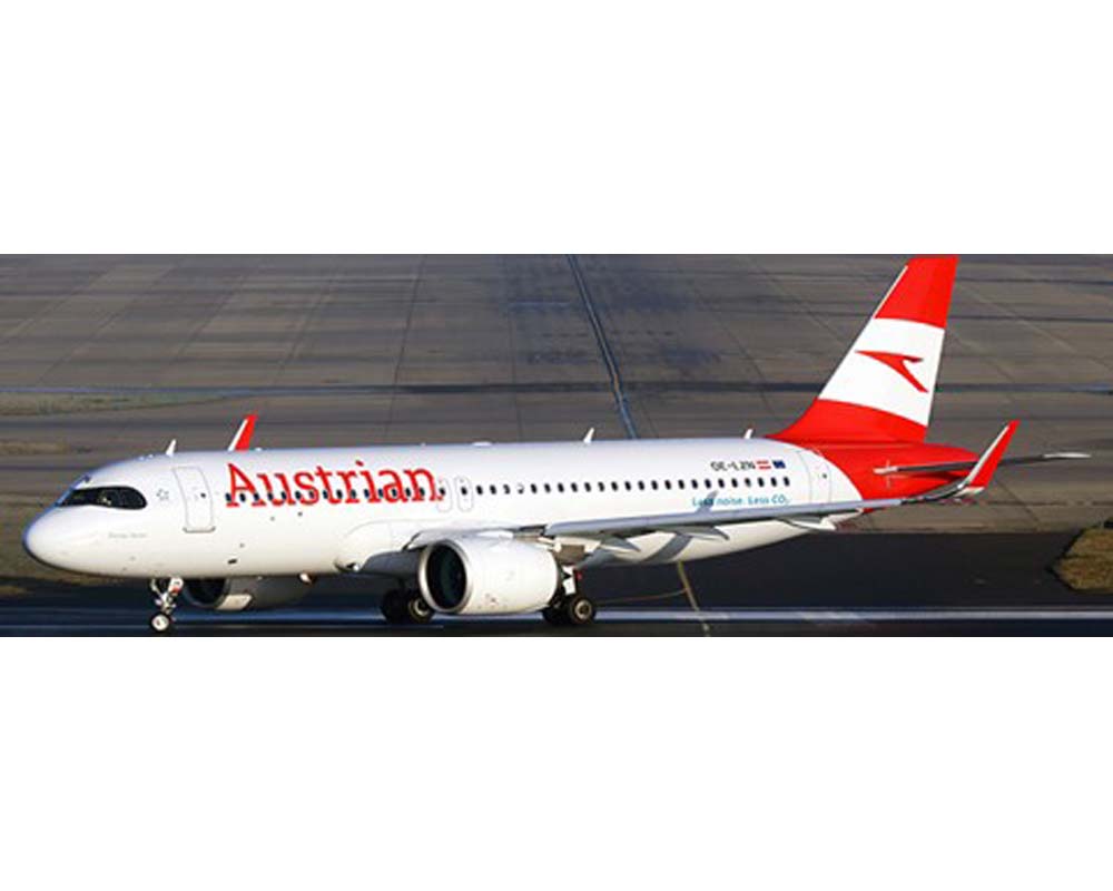 www.JetCollector.com: Austrian Airlines A320neo JA73AA 1:200 Scale