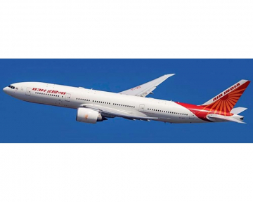 Air India B777-200LR flaps down VT-AEF 1:400 Scale JC Wings LH4AIC341A