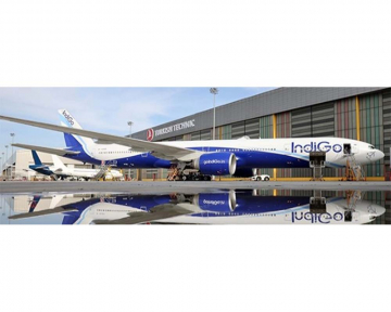 Indigo Airlines B777-300ER flaps down TC-LKD 1:400 Scale JC Wings LH4IGO344A