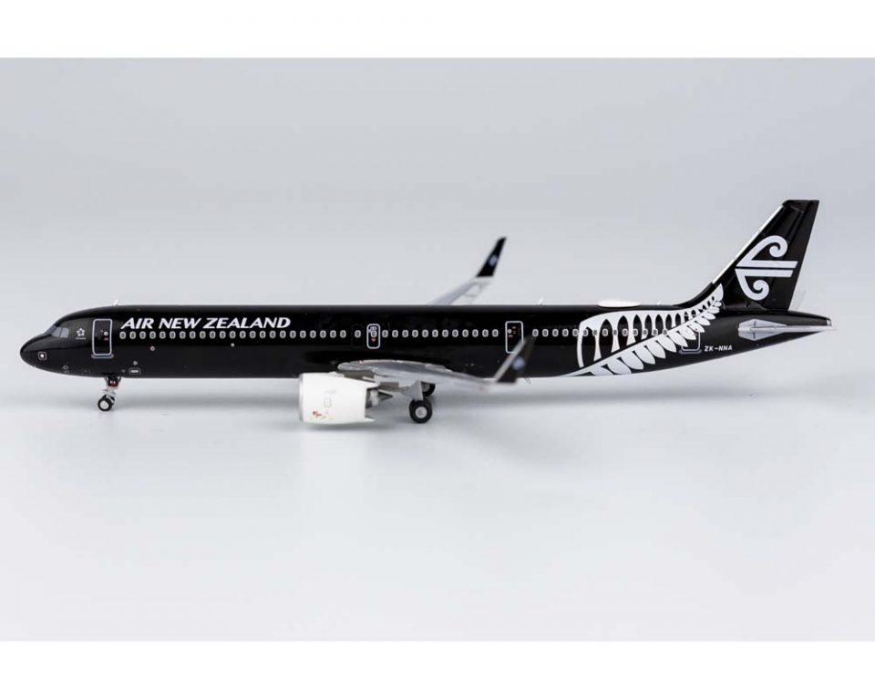 www.JetCollector.com: Air New Zealand all black A321neo ZK-NNA 1