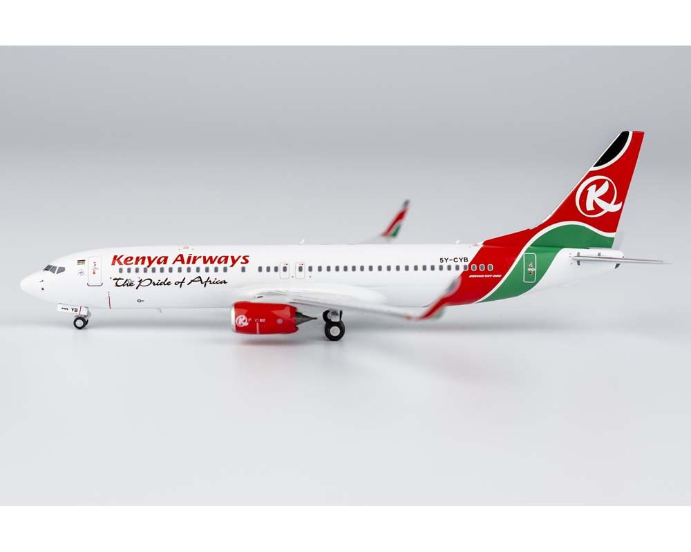 けんや www.JetCollector.com: Kenya Airways B737-800/w 5Y-CYB 1:400 Scale