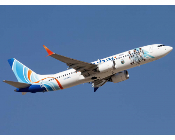 Flydubai "Vamos Argentina!" B737 MAX8 A6-FKA 1:400 Scale Phoenix PH4FDB2360