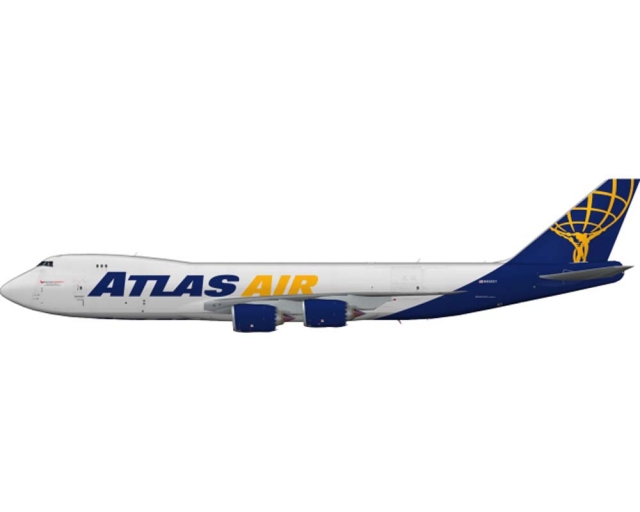 Atlas Air B747-8F N856GT (1:400)