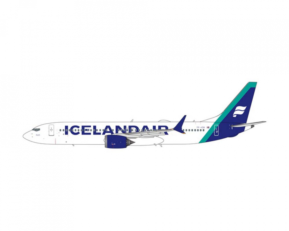 www.JetCollector.com: Icelandair B737 MAX9 TF-ICB 1:400 Scale
