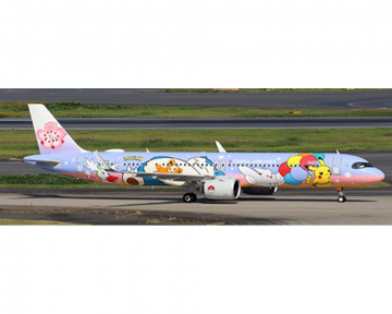 China Airlines A321neo "Pikachu Jet" B-18101 1:400 Scale JC Wings SA4CAL013