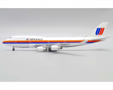 United Airlines B747-400 N183UA 1:400 Scale JC Wings XX40087