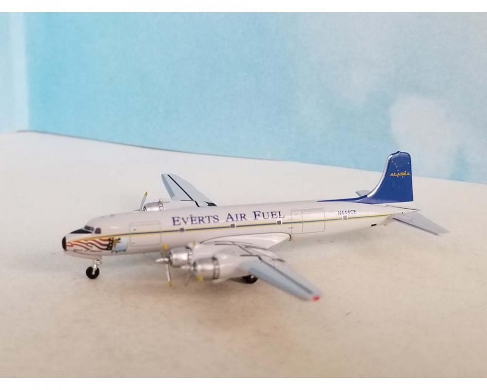 www.JetCollector.com: Everts Air Fuel DC-6 N444CE 1:400 Scale