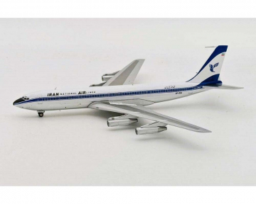 Iran National Airlines B707-386C w/stand EP-IRM (Limited) 1:200 Scale Inflight ART04707IRL