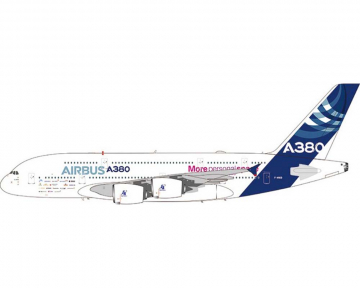 Airbus A380 F-WWDD "More personal space" ,w/detachable gear and stand 1:400 Scale Aviation400 AV4220