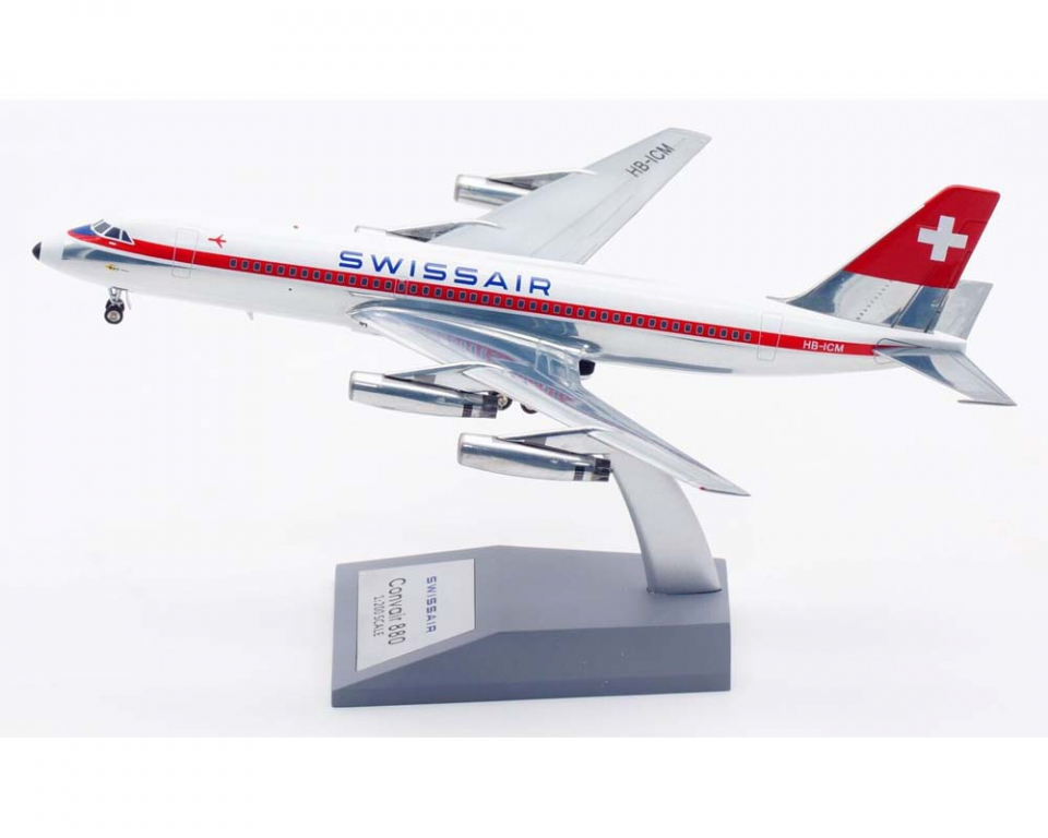 www.JetCollector.com: Swissair CV880 Polished, w/stand HB-ICM 1