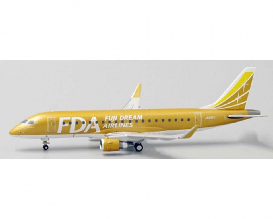 Jcwings FDA E175 JA09FJ ゴールド 1/400 www.JetCollector.com: Fuji Dream Airlines ERJ-175STD Gold JA09FJ 1
