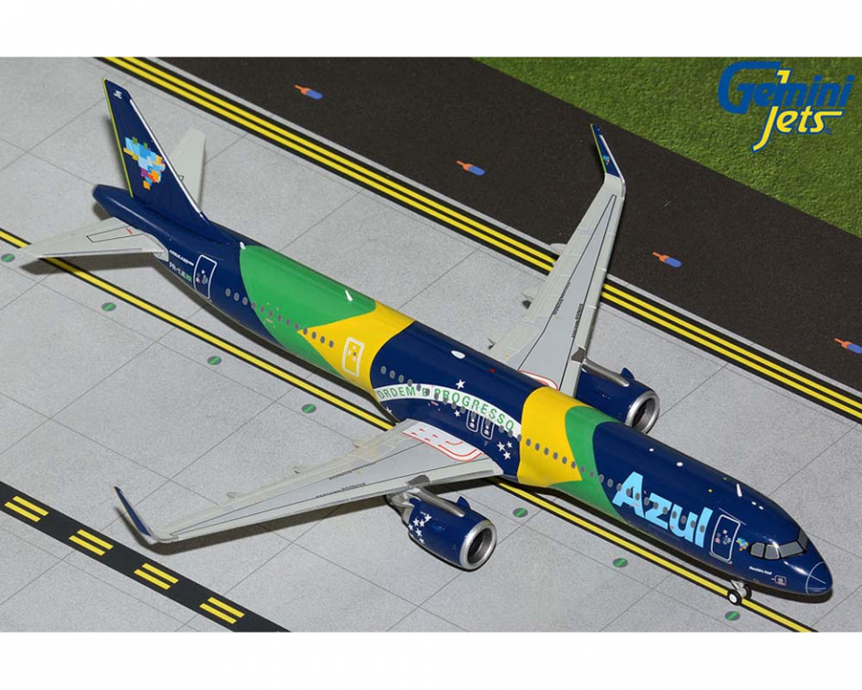 Gemini Jets 1:400 Azul Airlines Airbus A321NEO [PR-YJE] Model Review 航空機モデル完成品 moderu for Geminijets for Azul for Airbus A321neo PR-YJE