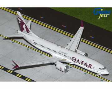 Qatar B737 MAX8 A7-BSC 1:200 Scale Geminijets G2QTR1243