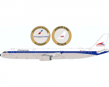 American Airlines A321 Heritage Collection (Allegheny) N579UW 1:200 Scale Inflight IF321AA579