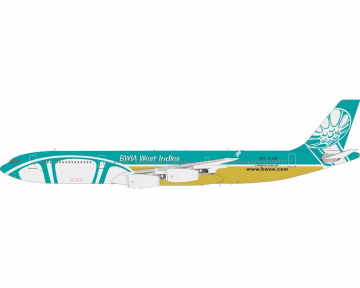 BWIA A340-300 w/stand 9Y-TJN 1:200 Scale Inflight IF343BW0324