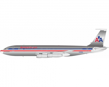 American Airlines B707-100 w/stand N7509A 1:200 Scale Inflight IF701AA0823P