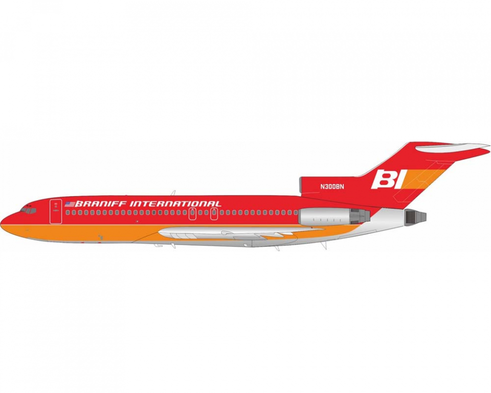 www.JetCollector.com: Braniff International B727-100 w/stand
