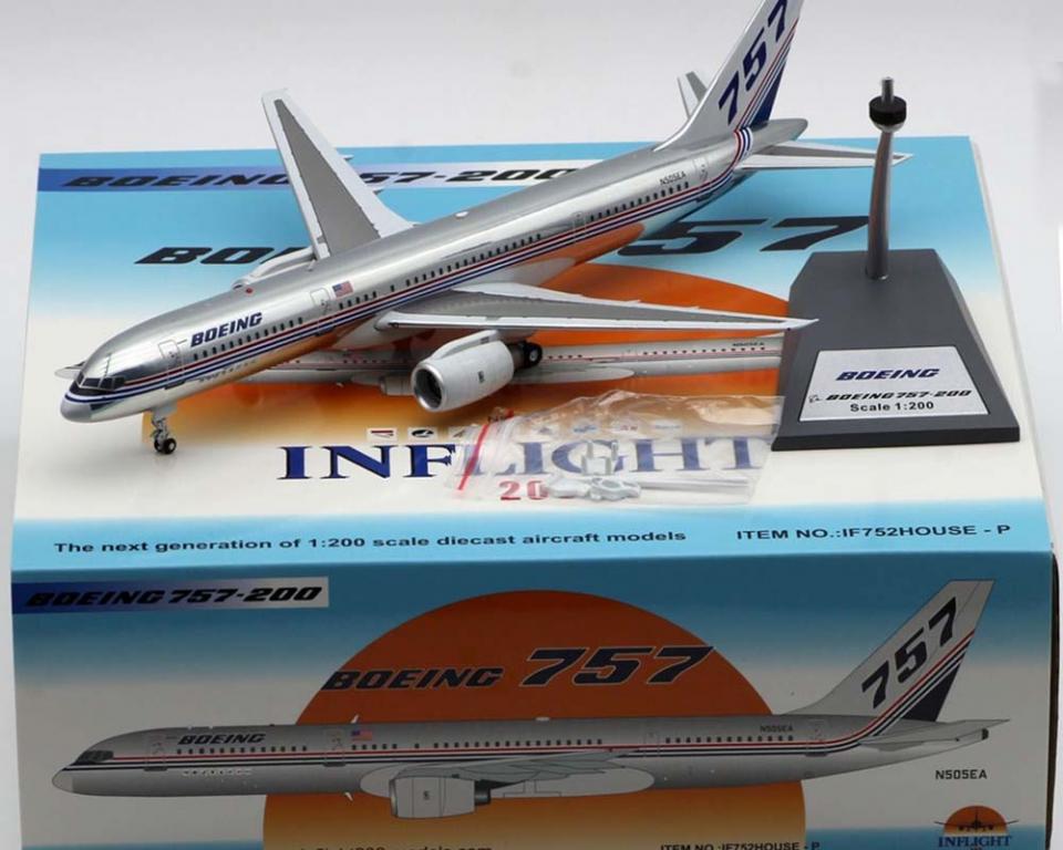 www.JetCollector.com: Boeing B757-200 House Colors, Polished, w