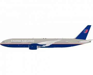 United Airlines B777-200 w/stand N786UA 1:200 Scale Inflight IF772UA1123