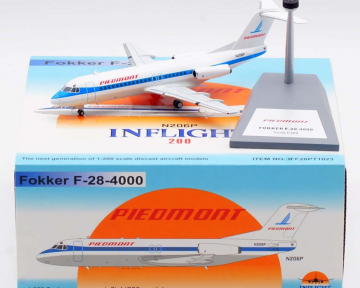Piedmont F-28 w/stand N206P 1:200 Scale Inflight IFF28PT1023