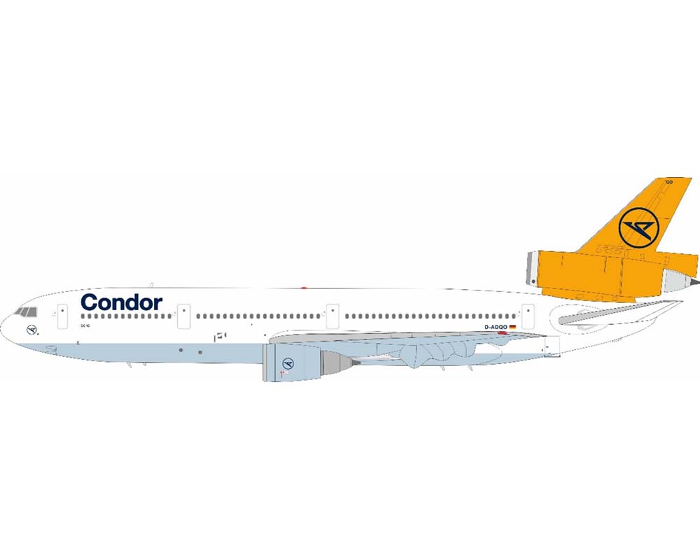 www.JetCollector.com: Condor DC-10-30 w/stand D-ADQO 1:200 Scale