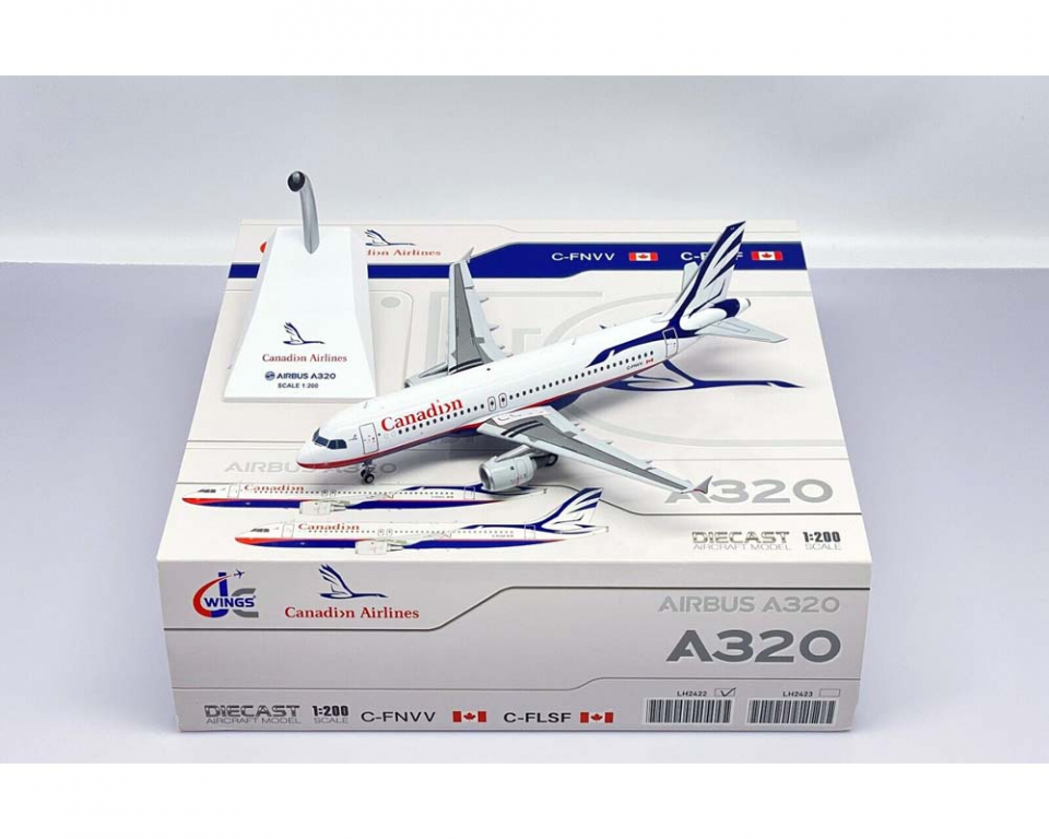 www.JetCollector.com: Canadian Airlines A320 D-ABEK 1:200 Scale JC
