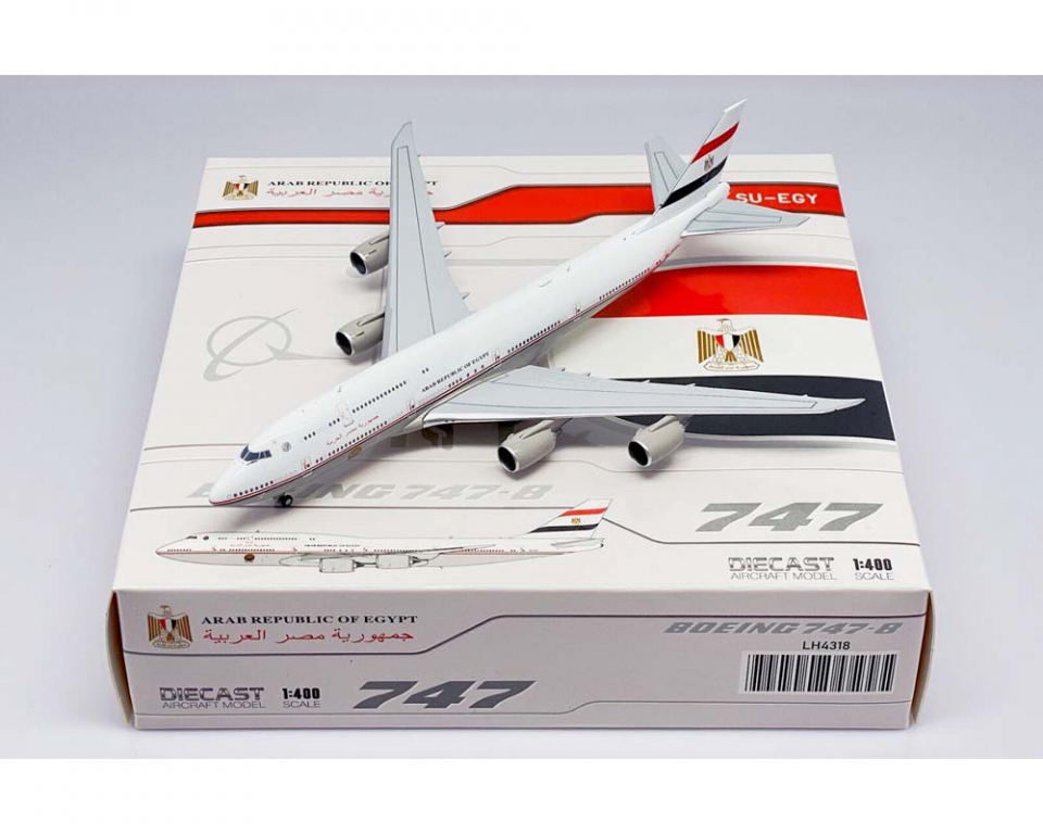 www.JetCollector.com: Egypt Government B747-8I SU-EGY 1:400 Scale