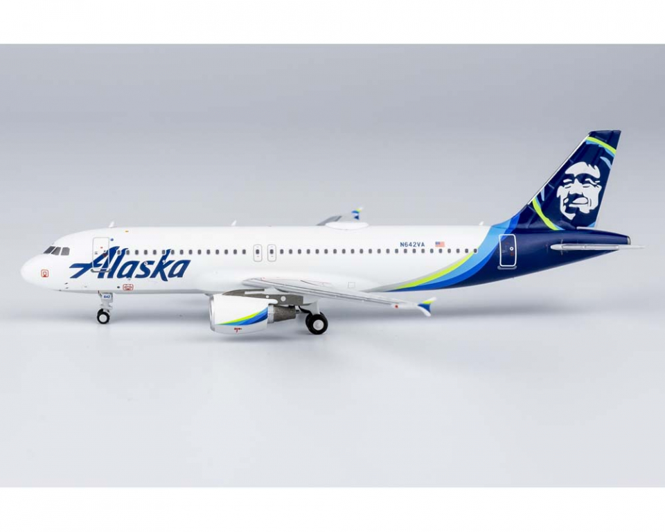 www.JetCollector.com: Alaska Airlines A320 N642VA 1:400 Scale NG15017