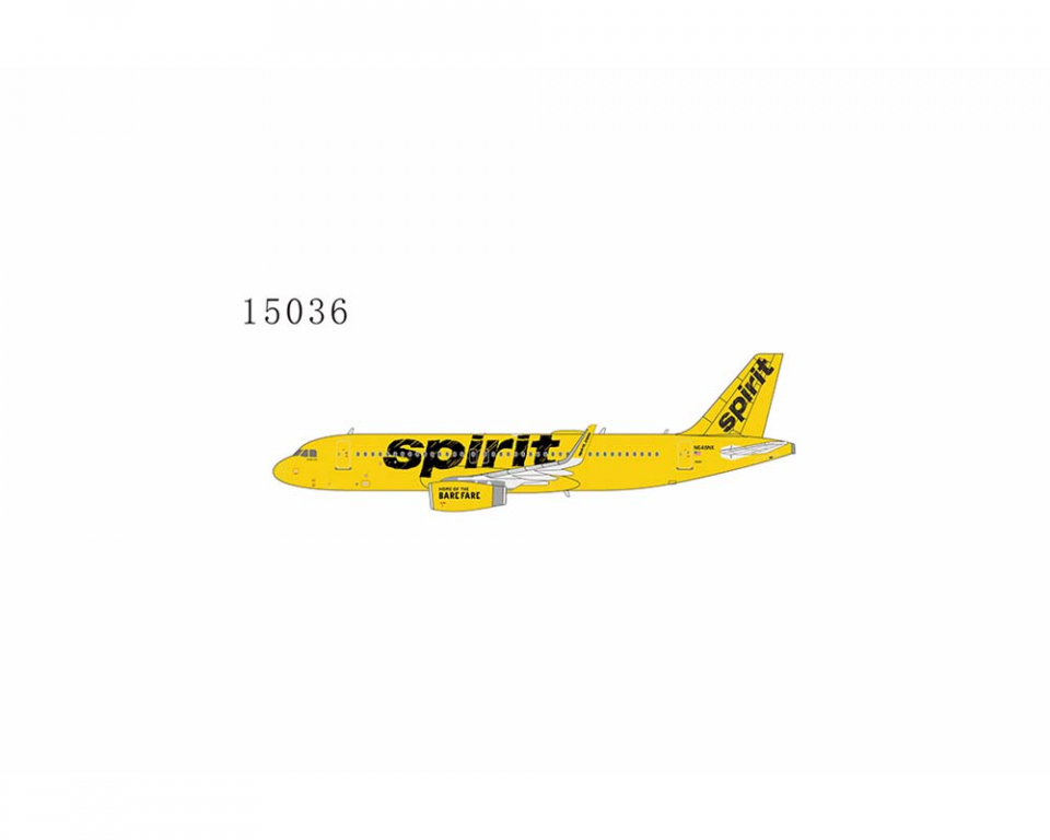 www.JetCollector.com: Spirit A320 N648NK 1:400 Scale NG15036
