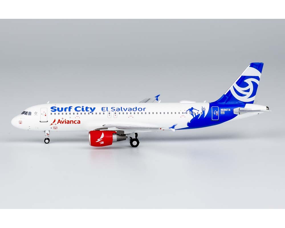 www.JetCollector.com: Avianca A320 Surf City N686TA 1:400 Scale