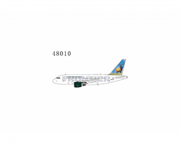 Frontier A318 Montana the Elk N802FR 1:400 Scale NG48010