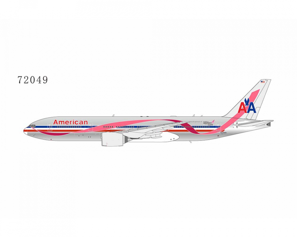 www.JetCollector.com: American Airlines B777-200ER Pink Ribbon