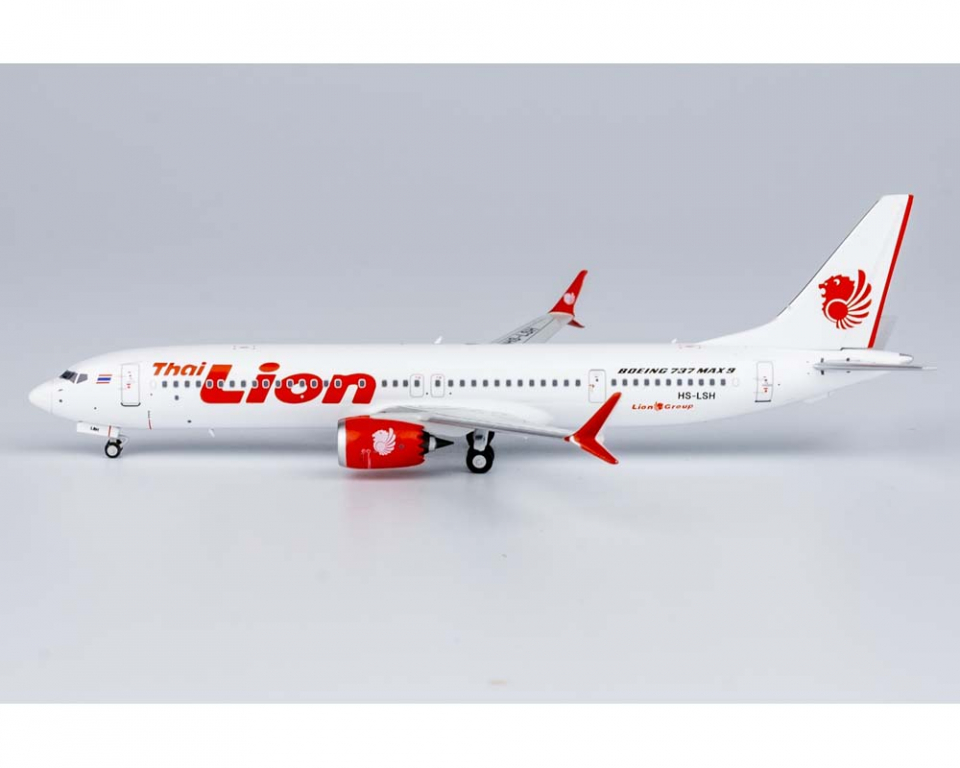www.JetCollector.com: Thai Lion B737 MAX9 HS-LSH 1:400 Scale NG89011