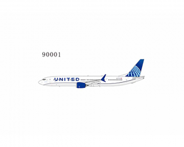 United Airlines B737 MAX10 N27753 1:400 Scale NG90001