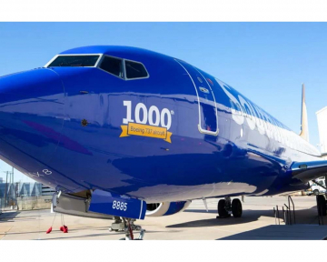 Southwest "1000th 737" B737 MAX8 N8888Q 1:400 Scale Phoenix PH04571